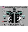 Sticker decal FORK FOX FLOAT TALAS 34