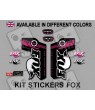 Sticker decal FORK FOX FLOAT TALAS 34