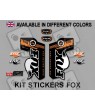 Sticker decal FORK FOX FLOAT TALAS 34