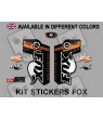 Sticker decal FORK FOX 40 SERIES