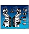 Sticker decal FORK FOX 40 ELITE SERIES AM68