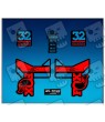 Sticker decal FORK FOX 32 SC PERFORMANCE 2017 AM83 