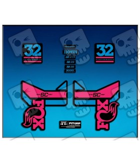 Sticker decal FORK FOX 32 SC PERFORMANCE 2017 AM83 (Produit compatible)