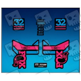 Sticker decal FORK FOX 32 SC PERFORMANCE 2017 AM83 