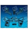 Sticker decal FORK FOX 32 SC PERFORMANCE 2017 AM83 
