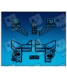 Sticker decal FORK FOX 32 SC PERFORMANCE 2017 AM83 