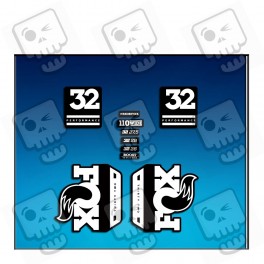 Sticker decal FORK FOX 32 PERFORMANCE ELITE 2017 AM89 