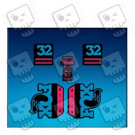 Sticker decal FORK FOX 32 PERFORMANCE ELITE 2017 AM90