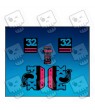 Sticker decal FORK FOX 32 PERFORMANCE ELITE 2017 AM90