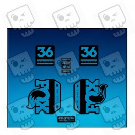 Sticker decal FORK FOX 36 PERFORMANCE ELITE 2017 AM91