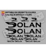 Sticker decal bike DOLAN