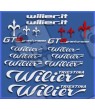 Sticker decal bike WILIER GTR II