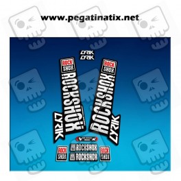 STICKERS DECALS FOXROX LYRIK 2018 SET DECALS AM131