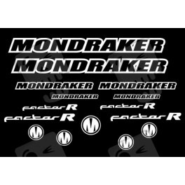STICKER DECAL MONDRAKER FACTOR R AM11 