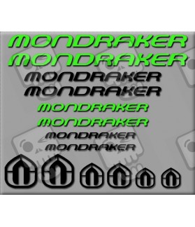 STICKER DECALS BIKE MONDRAKER SET 