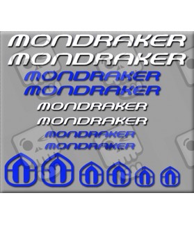STICKER DECALS BIKE MONDRAKER SET 