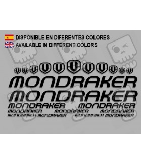 STICKER DECALS BIKE MONDRAKER SET 