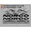 Adhesivos sticker bicicleta MTB NORCO (Producto compatible)