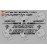 Sticker decal bike Santa Cruz HECKLER 