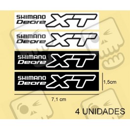 Sticker decal bike SHIMANO DEORE XT 