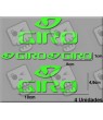 STICKER DECALS BIKE GIRO