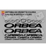 STICKER DECALS BIKE ORBEA F208