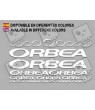 STICKER DECALS BIKE ORBEA F208