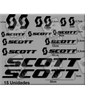 Sticker decal bike SCOTT (Compatible Product)