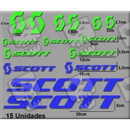 Sticker decal bike SCOTT