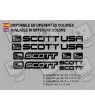 Sticker decal bike SCOTT