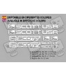 Sticker decal bike SCOTT