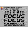 STICKER DECALS BIKE FOCUS