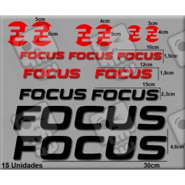 STICKER DECALS BIKE FOCUS