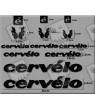 STICKER DECALS BIKE CERVELO