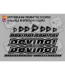 STICKER DECALS BIKE DEVINCI