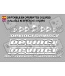 STICKER DECALS BIKE DEVINCI