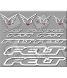 STICKER DECALS BIKE FELT