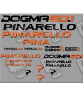 Adhesivos sticker bicicleta MTB PINARELLO DOGMA (Producto compatible)