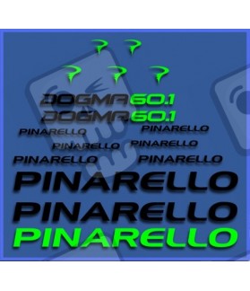 Adhesivos sticker bicicleta MTB PINARELLO DOGMA 60.1 (Producto compatible)