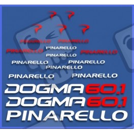 Stickers decals bike PINARELLO DOGMA 60.1