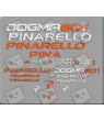 Stickers decals bike PINARELLO DOGMA 60.1