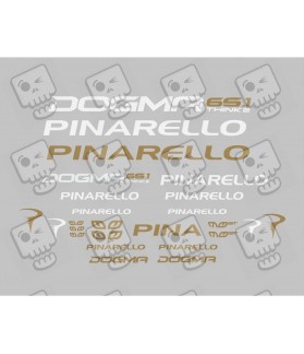 Stickers decals bike PINARELLO DOGMA 65.1 (Produto compatível)