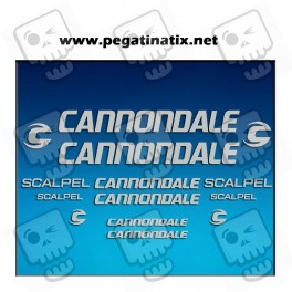 STICKER DECALS BIKE CANNONDALE SCALPEL AM26 
