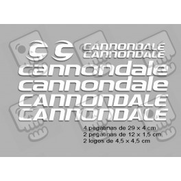 STICKER DECALS BIKE CANNONDALE 