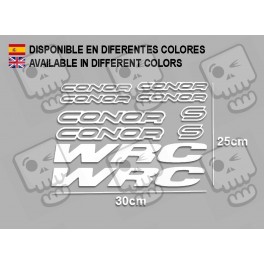 Sticker decal bike CONOR WRC