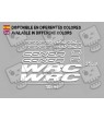 Sticker decal bike CONOR WRC