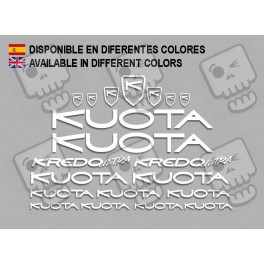 Sticker decal bike KUOTA KREDO ULTRA