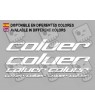 Sticker decal bike COLUER