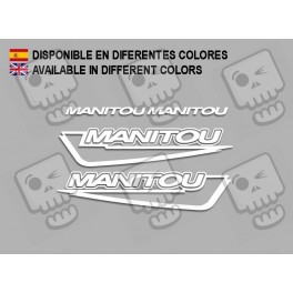 Stickers decals bike MANITOU F215