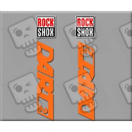 Stickers decals ROCK SHOX DART 2